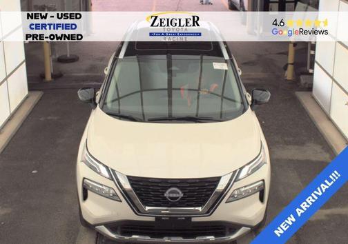 Pearl White Tricoat 2023 Nissan Rogue Platinum