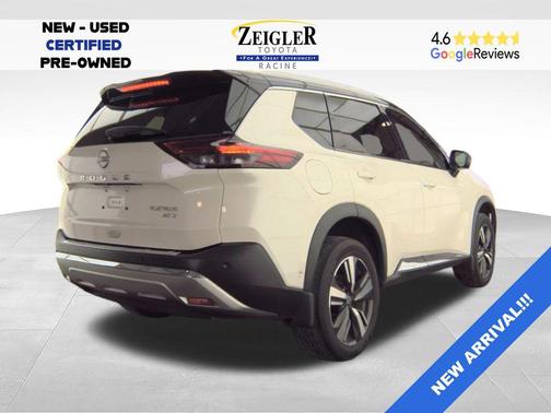 Pearl White Tricoat 2023 Nissan Rogue Platinum