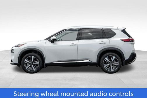 Pearl White Tricoat 2023 Nissan Rogue Platinum