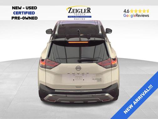 Pearl White Tricoat 2023 Nissan Rogue Platinum