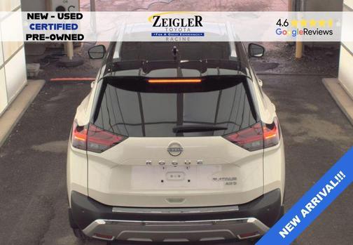 Pearl White Tricoat 2023 Nissan Rogue Platinum