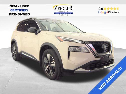 Pearl White Tricoat 2023 Nissan Rogue Platinum