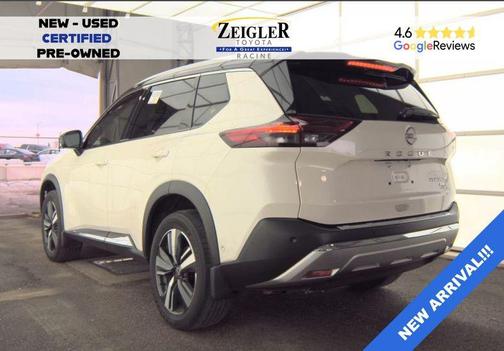 Pearl White Tricoat 2023 Nissan Rogue Platinum
