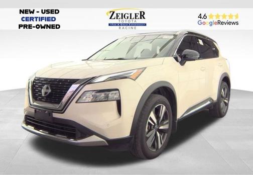 Pearl White Tricoat 2023 Nissan Rogue Platinum