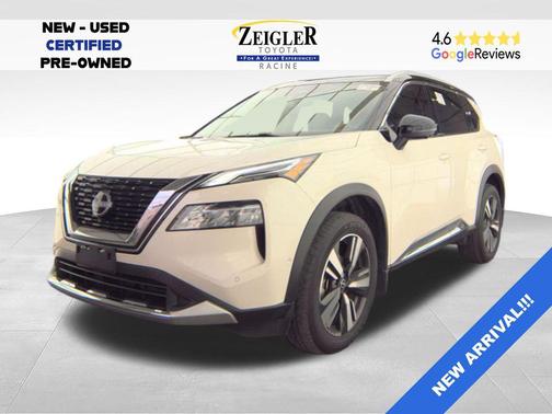 Pearl White Tricoat 2023 Nissan Rogue Platinum