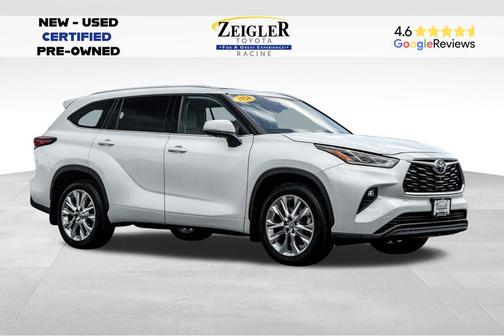 Wind Chill Pearl 2024 Toyota Highlander Limited
