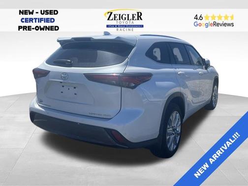 Wind Chill Pearl 2024 Toyota Highlander Limited