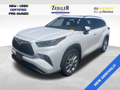 Wind Chill Pearl 2024 Toyota Highlander Limited