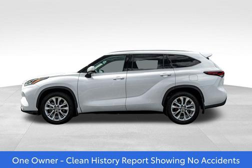 Wind Chill Pearl 2024 Toyota Highlander Limited
