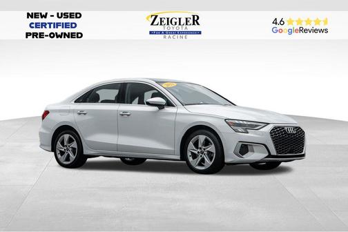 Ibis White 2023 Audi A3 Premium