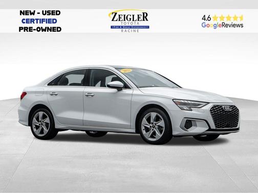 Ibis White 2023 Audi A3 Premium