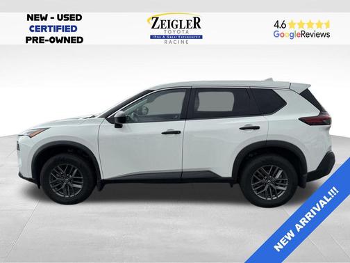 Glacier White 2021 Nissan Rogue S