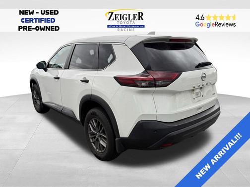 Glacier White 2021 Nissan Rogue S
