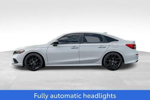 Platinum White Pearl 2024 Honda Civic Sport