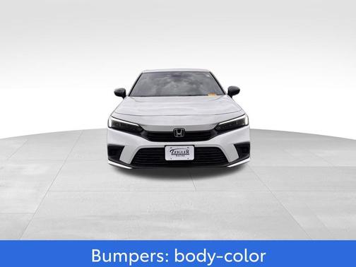 Platinum White Pearl 2024 Honda Civic Sport