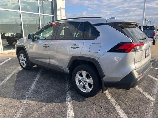 Silver Sky Metallic 2020 Toyota RAV4 Hybrid XLE