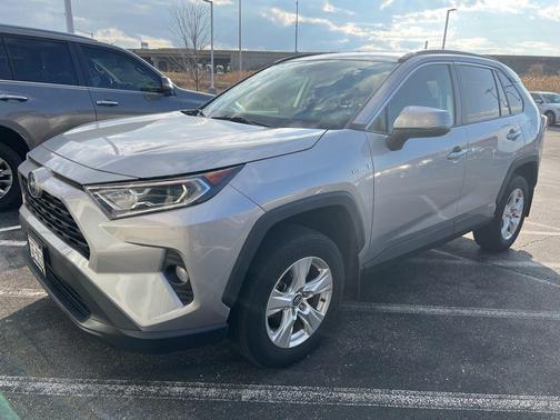 Silver Sky Metallic 2020 Toyota RAV4 Hybrid XLE