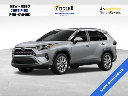 Silver Sky Metallic 2025 Toyota RAV4 XLE Premium