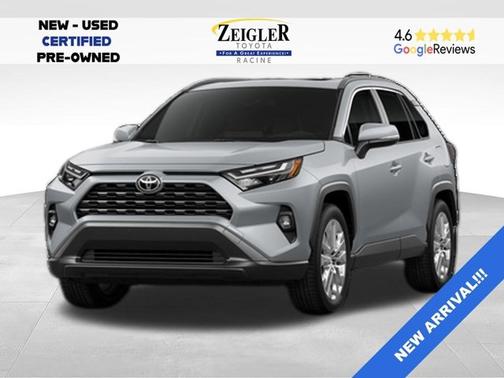Silver Sky Metallic 2025 Toyota RAV4 XLE Premium