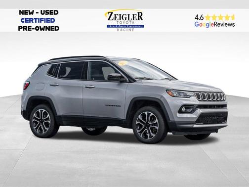 Billet Silver Metallic Clearcoat 2023 Jeep Compass Limited