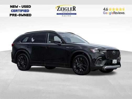 Jet Black Mica 2025 Mazda CX-70 3.3 Turbo Premium Package