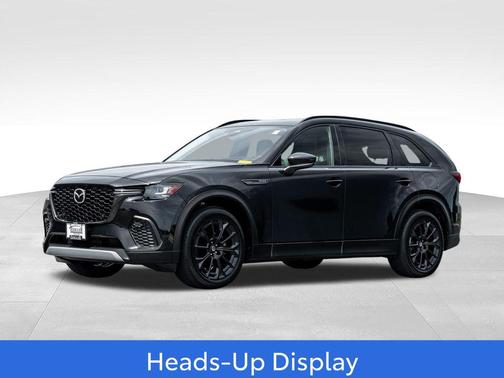 Jet Black Mica 2025 Mazda CX-70 3.3 Turbo Premium Package