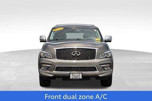 Gray 2017 INFINITI QX80 Limited