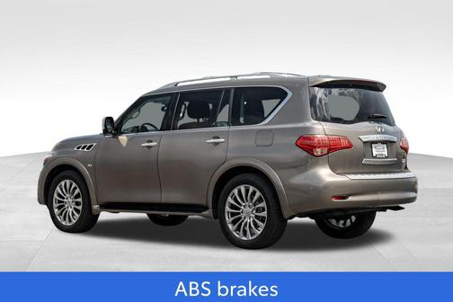 Gray 2017 INFINITI QX80 Limited