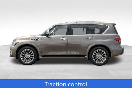 Gray 2017 INFINITI QX80 Limited