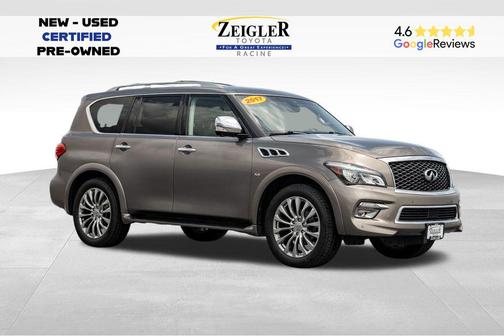 Gray 2017 INFINITI QX80 Limited