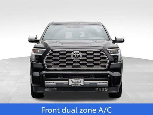Midnight Black Metallic 2026 Toyota Sequoia Capstone