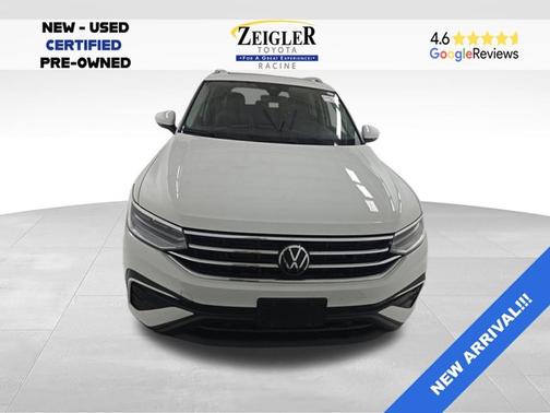 Pure White 2022 Volkswagen Tiguan 2.0T SE 4MOTION