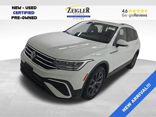 Pure White 2022 Volkswagen Tiguan 2.0T SE 4MOTION