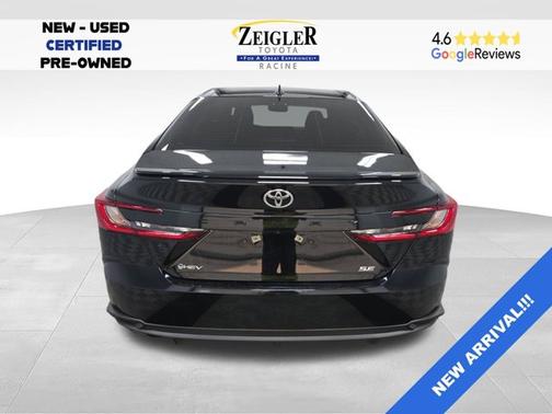 Midnight Black Metallic 2025 Toyota Camry SE