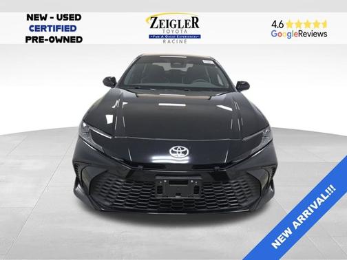 Midnight Black Metallic 2025 Toyota Camry SE
