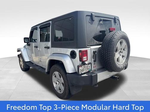 Bright Silver Metallic Clearcoat 2011 Jeep Wrangler Unlimited Sahara