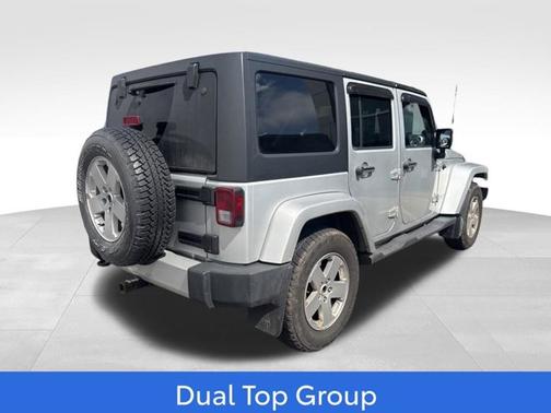 Bright Silver Metallic Clearcoat 2011 Jeep Wrangler Unlimited Sahara