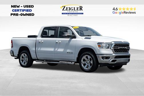 Bright White Clearcoat 2022 RAM 1500 Big Horn/Lone Star