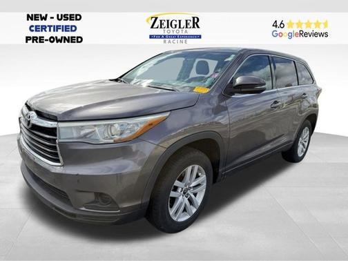 Predawn Gray Mica 2016 Toyota Highlander LE