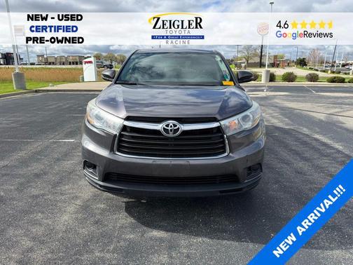 Predawn Gray Mica 2016 Toyota Highlander LE
