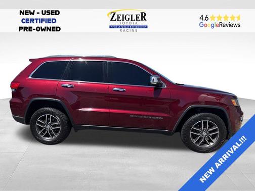 Velvet Red Pearlcoat 2018 Jeep Grand Cherokee Limited