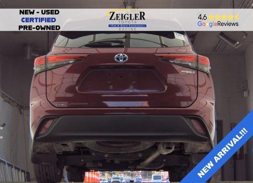 Ruby Flare Pearl 2021 Toyota Highlander Hybrid LE