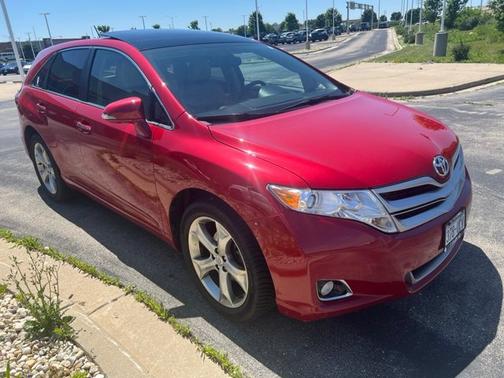 Red 2013 Toyota Venza XLE