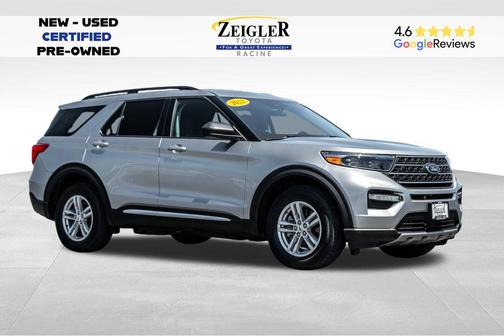 ICONIC SILVER METALLIC 2022 Ford Explorer XLT