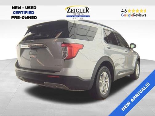 ICONIC SILVER METALLIC 2022 Ford Explorer XLT