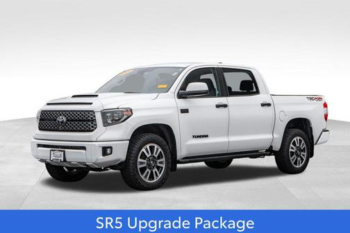 Super White 2021 Toyota Tundra SR5