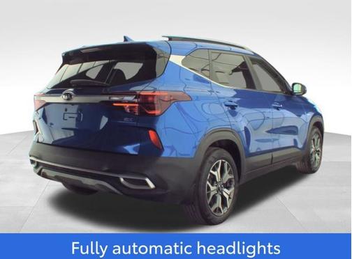 Neptune Blue 2021 Kia Seltos EX