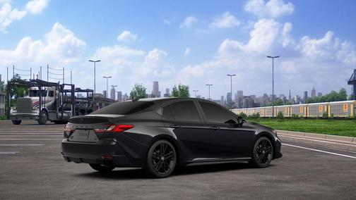 Midnight Black Metallic 2026 Toyota Camry Nightshade