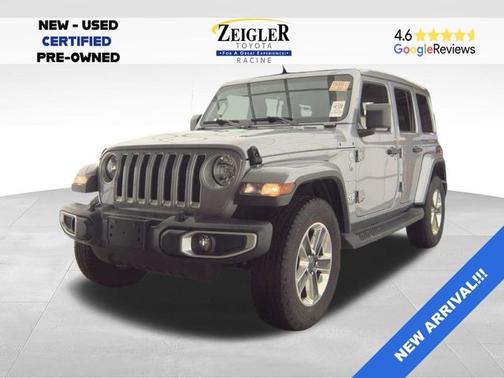 Billet Silver Metallic Clearcoat 2020 Jeep Wrangler Unlimited Sahara