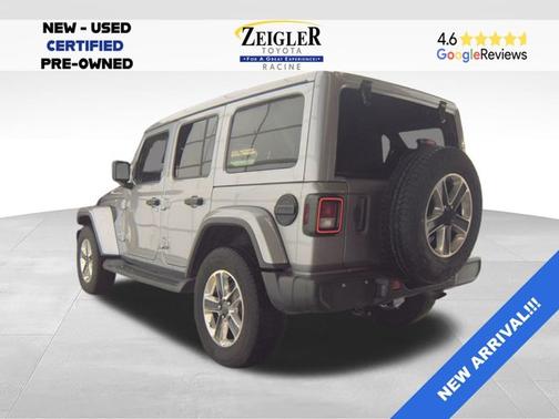 Billet Silver Metallic Clearcoat 2020 Jeep Wrangler Unlimited Sahara